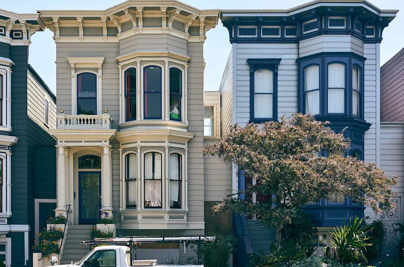 Victorian style homes in San Francisco, California, USA · haveseen via Getty Images